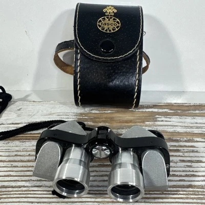 Tasco 6 X 15 Fully Coated Model No.501 With Pigskin Case - Image 1 of 4