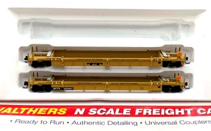N WALTHERS 932-8051 DOUBLE STACK CAR 2 PACK TTX # 25067 - Picture 1 of 1
