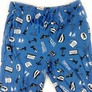 The Office Dunder Mifflin Lounge Schlafhose Blau Größe L - Bild 1 von 3