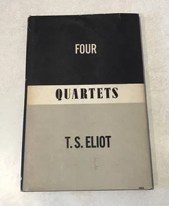 Four Quartets T.S. Eliot First US Edition 1943 Harcourt Modernist Poetry HC DJ - Bild 1 von 8