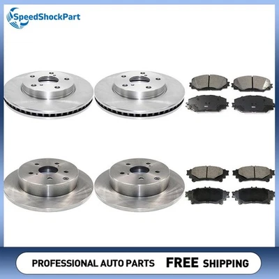 Juego de pastillas de freno de disco delanteras traseras para Toyota Prius V 2012-2017 rotor de freno de disco Foto 1 de 4