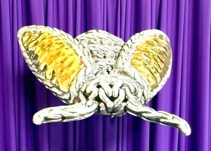 HTF John Hardy Sterling Silver 22K Gold Bee Bug Fly Brooch 1 3/4” EUC!! - Picture 1 of 5