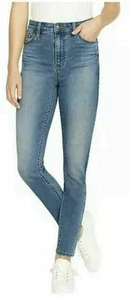 Pantalones de mezclilla ajustados elásticos de tiro alto Mollie para mujer Buffalo David Bitton, azul 6/28 - Imagen 1 de 2