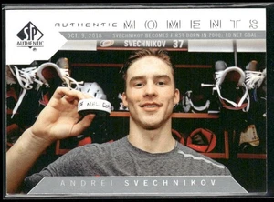 2018-19 SP Authentic Andrei Svechnikov RC #110 Carolina Hurricanes - Picture 1 of 2