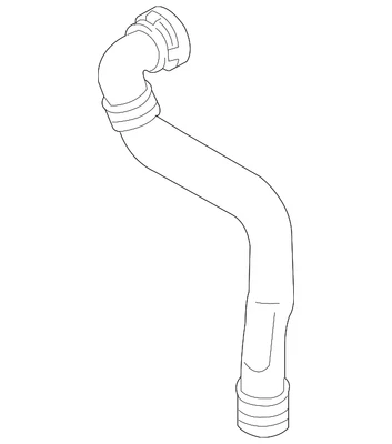 Tubo respirador genuino Volkswagen Eos 2007-2008 06F-103-235-A Foto 1 de 4