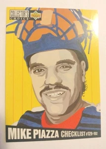 1994 Upper Deck Collector's Choice - Checkliste Mike Piazza #318 - Bild 1 von 2