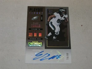 2017 Panini Contenders Rookie Playoff Ticket Auto #143 Elijah Qualls RC 79/99 - Picture 1 of 2