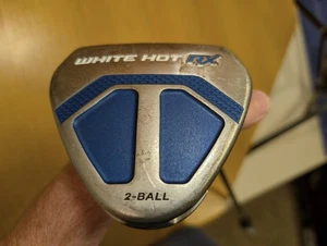 Odyssey Golf White Hot RX 2-Ball Mallet Putter RH 35" Super Stroke Grip mit HC sehr guter Zustand - Bild 1 von 11