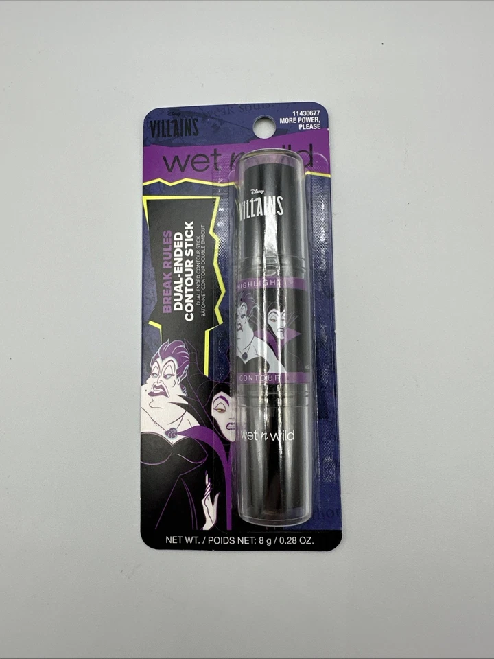Wet N Wild Disney Villains Break Rules Barra de contorno de doble extremo Más potencia Ple... Foto 1 de 2