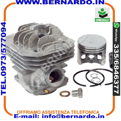 Cilindro completo per motoseghe EMAK - OLEO MAC 962 - EFCO 162  Ø48 mm - Immagine 1 di 3