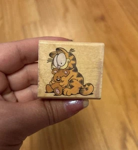 Rubbert Stamp Garfield Vintage Pookie - Picture 1 of 5