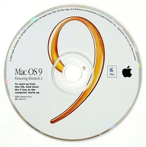 Mac OS 9.2.1 Original Install CD with CD Case - Picture 1 of 4