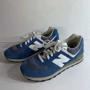 New Balance 574 Sneakers Uomo 8 D Blu Bianco ML574UT - Foto 1 di 13