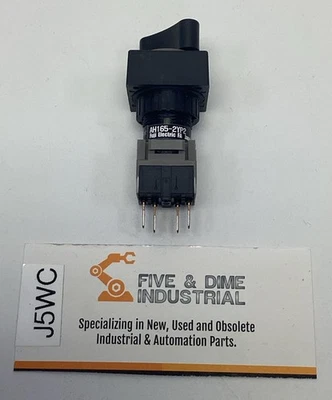 Interruptor selector giratorio Fuji Electric AH165-2YP2B11 5A @ 250VAC 0,2 amperios @ 125 VDC Foto 1 de 4