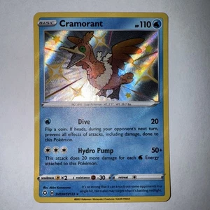 Pokemon - Cramorant - SV030/SV122 - Shining Fates Shiny Vault - Holo NM - Picture 1 of 2
