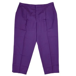 Levi’s Sportswear Vintage Hidden Fit Pants Purple Size 42/28W High Rise Tapered - Picture 1 of 13