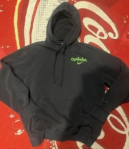 Vintage Herren Gr. Medium Y2K/2000s schwarz Nike Optimist Essential Hoodie Pullover - Bild 1 von 9