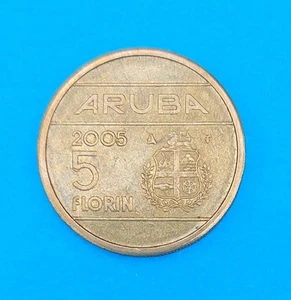 ARUBA 5 FLORIN 2005 - Bild 1 von 2