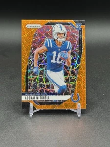 2024 Panini Prizm Orange Lazer Prizm ADONAI MITCHELL RC - Picture 1 of 2