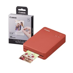 Canon Selphy QX20 Instant Photo Printer - Terracotta Red - Printer + 20 Shot ... - Picture 1 of 1