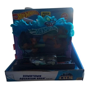 Hot Wheels City Downtown Aquarium Bash Spielset Neu  - Bild 1 von 6