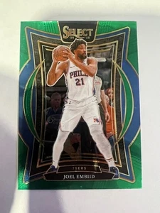 Joel Embiid 2024-25 Panini Select Concourse Green Stars #6 Philadelphia 76ers - Picture 1 of 3