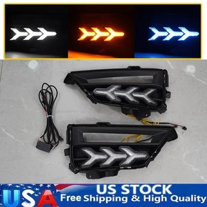 Luces antiniebla de conducción para Honda CRV 2020 2021 2022 3 colores LED DRL - Imagen 1 de 17
