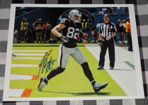 Jordy Nelson Signed 8x10 Photo NFL Football Oakland Las Vegas Raiders - Picture 1 of 1
