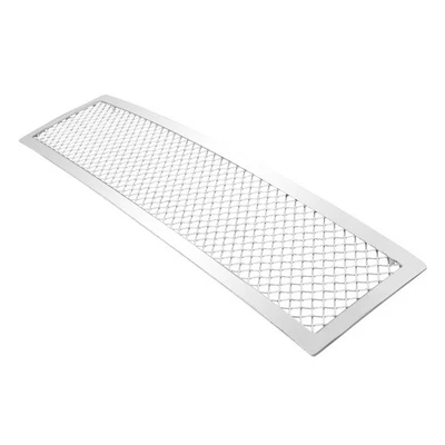 Parachoques inferior de malla cromada de acero inoxidable para Ford F-150 2009-2014 Foto 1 de 3