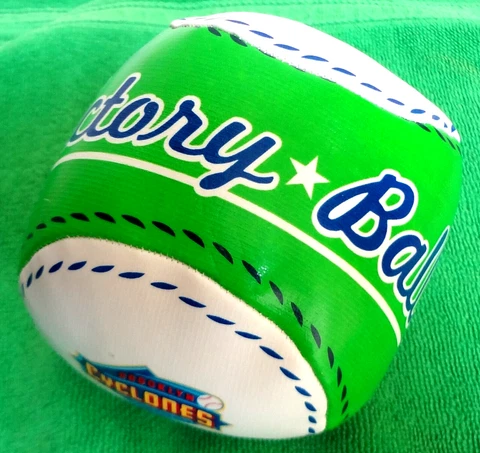 2012 BROOKLYN CYCLONES FOAM VICTORY BALL WE WIN! NEW YORK METS MiLB CONEY ISLAND Cover
