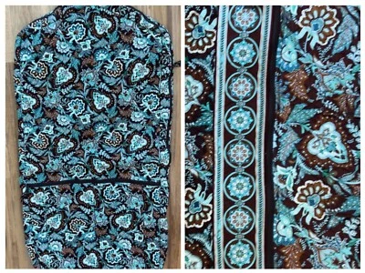 Bolso de Ropa Vera Bradley Clásico Acolchado en Azul Java - Perfecto Estado Foto 1 de 4