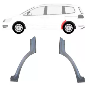 Für VW Sharan 2010- Radlauf reparatur blech Kotflügel Set/ L+R - Bild 1 von 4