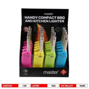 20x Handy BBQ Lighter Gun Kitchen Gas stove Candle Refillable Butane Ignition - Picture 1 of 2