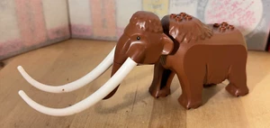 Lego Brown Woolly Mammoth 60195 Arctic Animal Figure Minifigure Dinosaur City - Picture 1 of 8