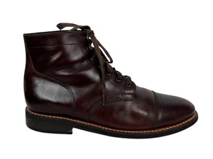 Thursday Boot Company Mens Captain Boots Brown Leather Lace Up Size US 11.5 - Picture 1 of 20