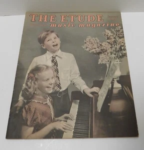 January 1948 Issue of THE ETUDE Presser's Musical Magazine - Picture 1 of 13