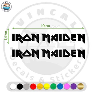 Pegatinas Iron Maiden Grupo Vinilo Vinyl Decal Pegatina Aufkleber Autocollant - Imagen 1 de 14