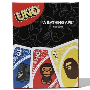 BAPE UNO Kartenspiel 50th Anniversary Special Edition SELTEN brandneu Ein Badeaffe - Bild 1 von 4