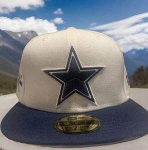 Dallas Cowboys Mütze NFL Chrome TC New Era 59Fifty 7 1/4 Cap 2 tone navy ivory cap - Bild 1 von 10