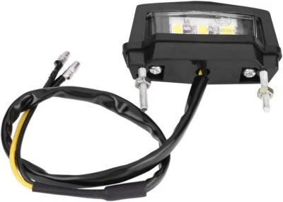 Motorcycle License Plate Light LED Number Plate Light Multi Use 12v Universal - Image 1 of 4