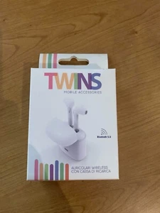 ATLANTIS TWINS CUFFIE WIRELESS CON CUSTODIA DI RICARICA - Foto 1 di 1