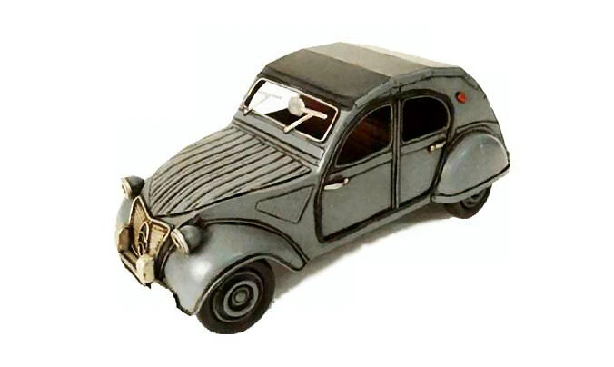 Modellino auto modellismo Timplate Gift's CITROEN 2CV 2 CV scala 1:18 miniature - Immagine 1 di 1