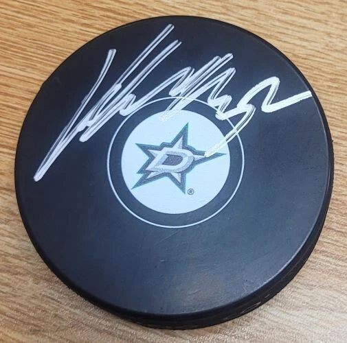 Disco de hockey autografiado Kari Lehtonen Dallas Stars - con certificado de autenticidad Foto 1 de 1