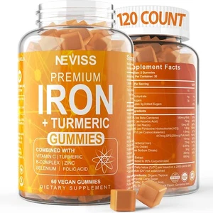 Gomme di ferro - 25 mg ferro carbonilico 70% bioassorbimento, vitamina C - Foto 1 di 7