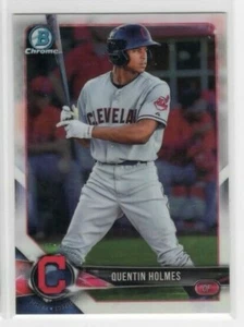 Quentin Holmes 2018 Topps Bowman Chrome Prospect #BCP88 Cleveland Indians - Imagen 1 de 1