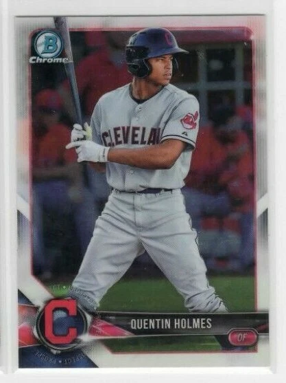 Quentin Holmes 2018 Topps Bowman Chrome Prospect #BCP88 Cleveland Indians - Image 1 of 1
