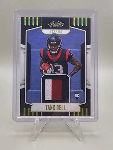 2023 Panini Absolute - Absolute Rookie Materials 55/99 #ARM-21 Tank Dell -Texans - Picture 1 of 2