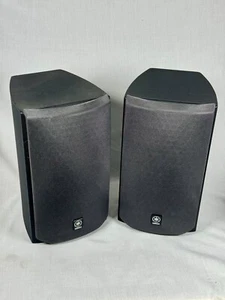 YAMAHA NS-AM380SBL 2-Way BookShelf Speaker System (Pair Speakers) TESTED Work - Picture 1 of 5