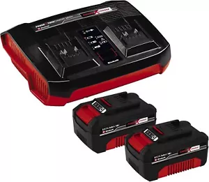 Einhell Starter Kit 2x 4,0 Ah Akkus und Twincharger Power X-Change, ÖZENSAAT - Bild 1 von 6