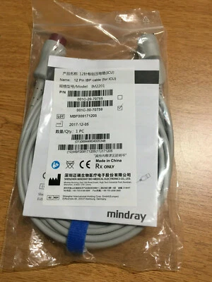 Mindray IM2201 12 Pin Invasive Blood Pressure Cable for Hospira (001C-30-70759)